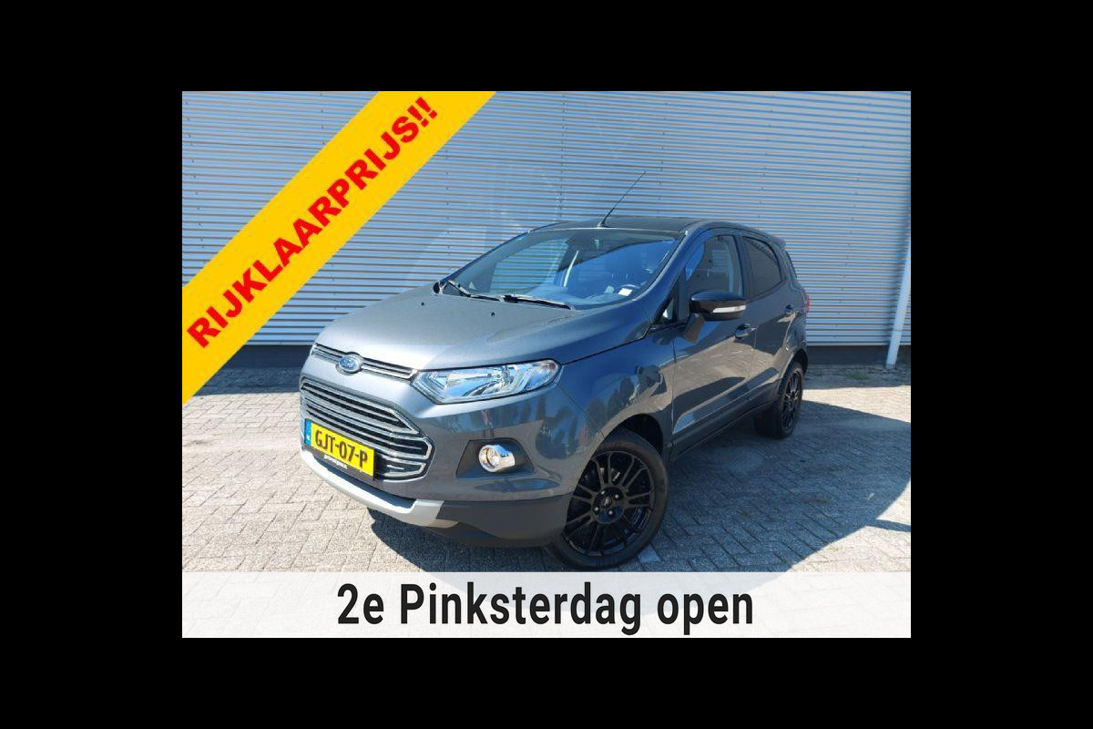 Ford EcoSport 1.0 EcoBoost 140PK,Titanium, airco,cruisecontrol,navigatie,stoelverwarming,parkeersensoren,