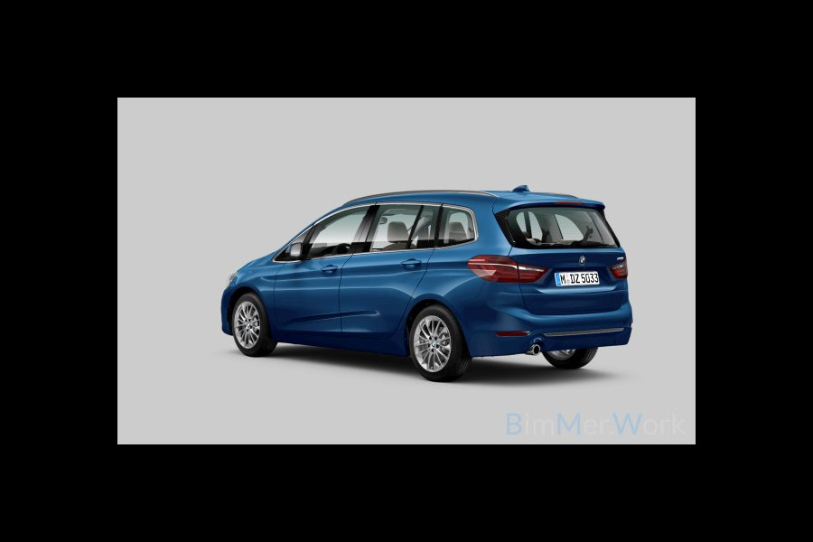 BMW 2 Serie Gran Tourer 218i 7p. Business Edition Plus | Automaat | Stoelverwarming | Stuurverwarming | Leer | Camera | Parkeersensoren | 7 Persoons | NAP | Dealer Onderhouden | Head-Up Display | Cruise Control | Adaptive Led | Climate Control