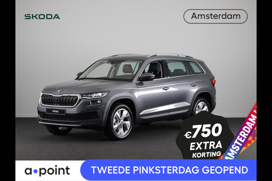 Škoda Kodiaq Business Edition Plus 1.5 TSI 150 pk 7 versn. DSG | 19 inch| Leder | Panoramadak | Adaptive Cruise Control | 360º camera | Fabrieksgarantie