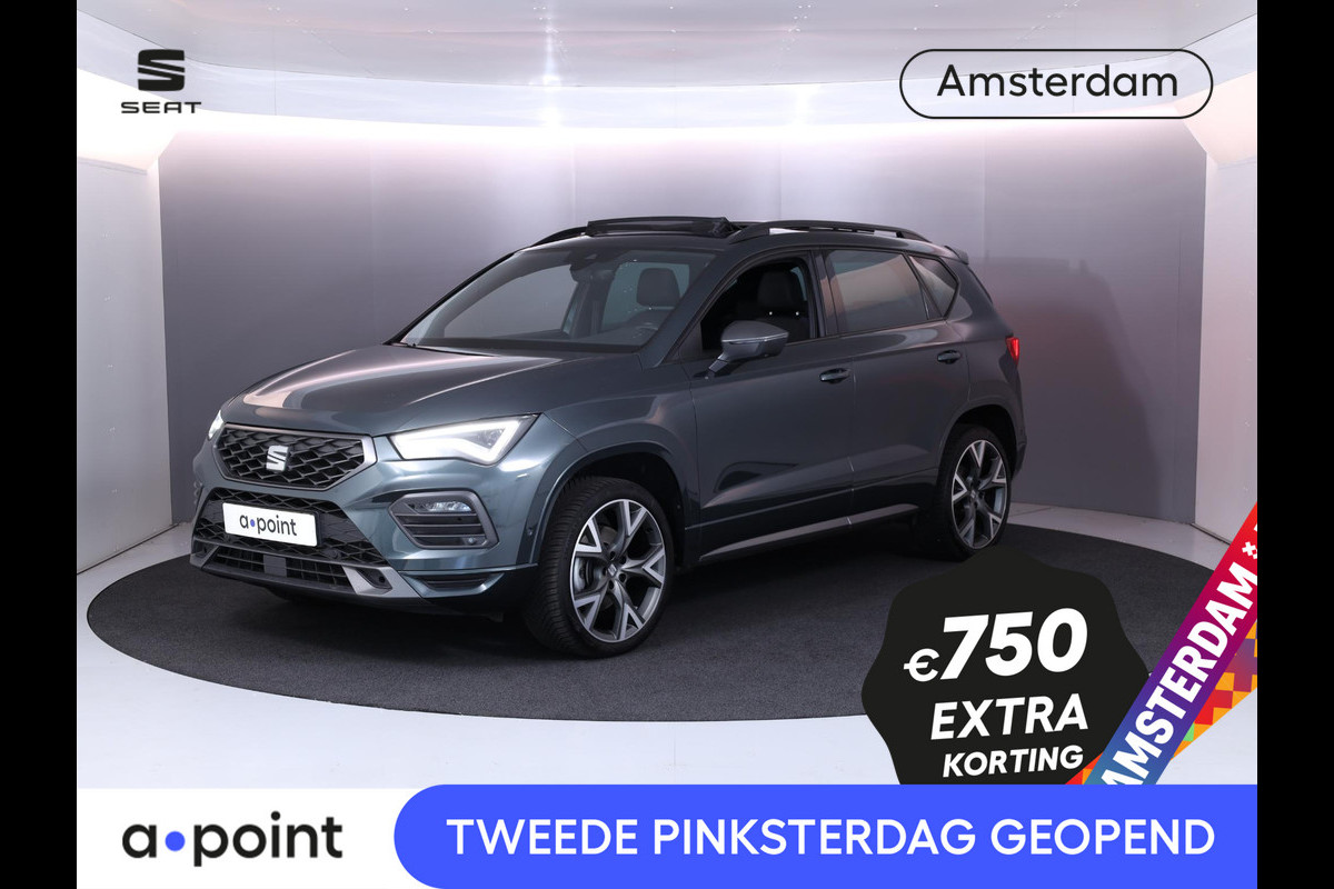 Seat Ateca 1.5 TSI FR Business Intense 150 pk Automaat (DSG) | Verlengde garantie | Navigatie | Panoramadak | Parkeersensoren (Park assist) | Achteruitrijcamera | Stoelverwarming | Seat Ateca 1.5 TSI FR Business Intense 150 pk Automaat (DSG) | Verlengde garantie | Navigatie | Panoramadak | Parkeersensoren (Park assist) | Achteruitrijcamera | Stoelverwarming |