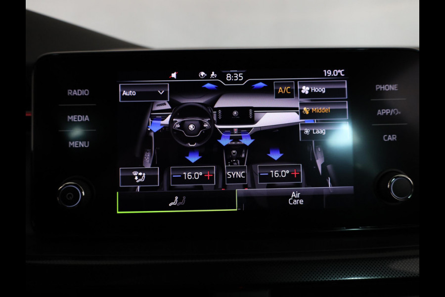 Škoda SCALA 1.0 TSI Sport Business 110 pk | Navigatie via App | Parkeersensoren | Autom. airco | Cruise control | Apple Carplay/Android Auto | LED koplampen |