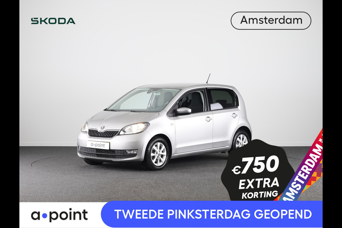 Škoda Citigo 1.0 Greentech Ambition 60pk | Airconditioning | Lichtmetalen velgen | Cruise controle Škoda Citigo 1.0 Greentech Ambition 60pk | Airconditioning | Lichtmetalen velgen | Cruise controle