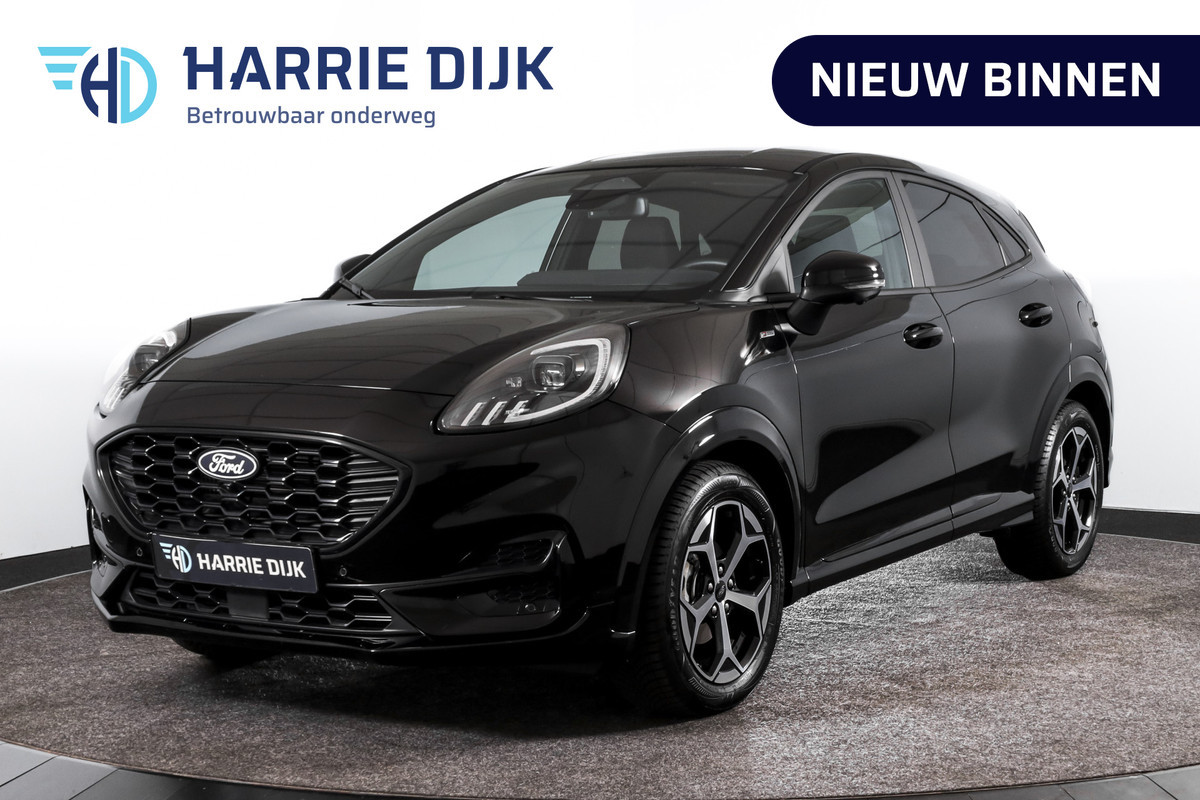 Ford Puma 1.0 EcoBoost 125 PK Hybrid ST-Line - Automaat (Nieuw model) | Afn. Trekhaak | Dig. Cockpit | Adapt. Cruise | Winterpakket | 360 Camera | NAV+App. connect | ECC | Elek. Klep | LM 17" | 2896 Ford Puma 1.0 EcoBoost 125 PK Hybrid ST-Line - Automaat (Nieuw model) | Afn. Trekhaak | Dig. Cockpit | Adapt. Cruise | Winterpakket | 360 Camera | NAV+App. connect | ECC | Elek. Klep | LM 17" | 2896