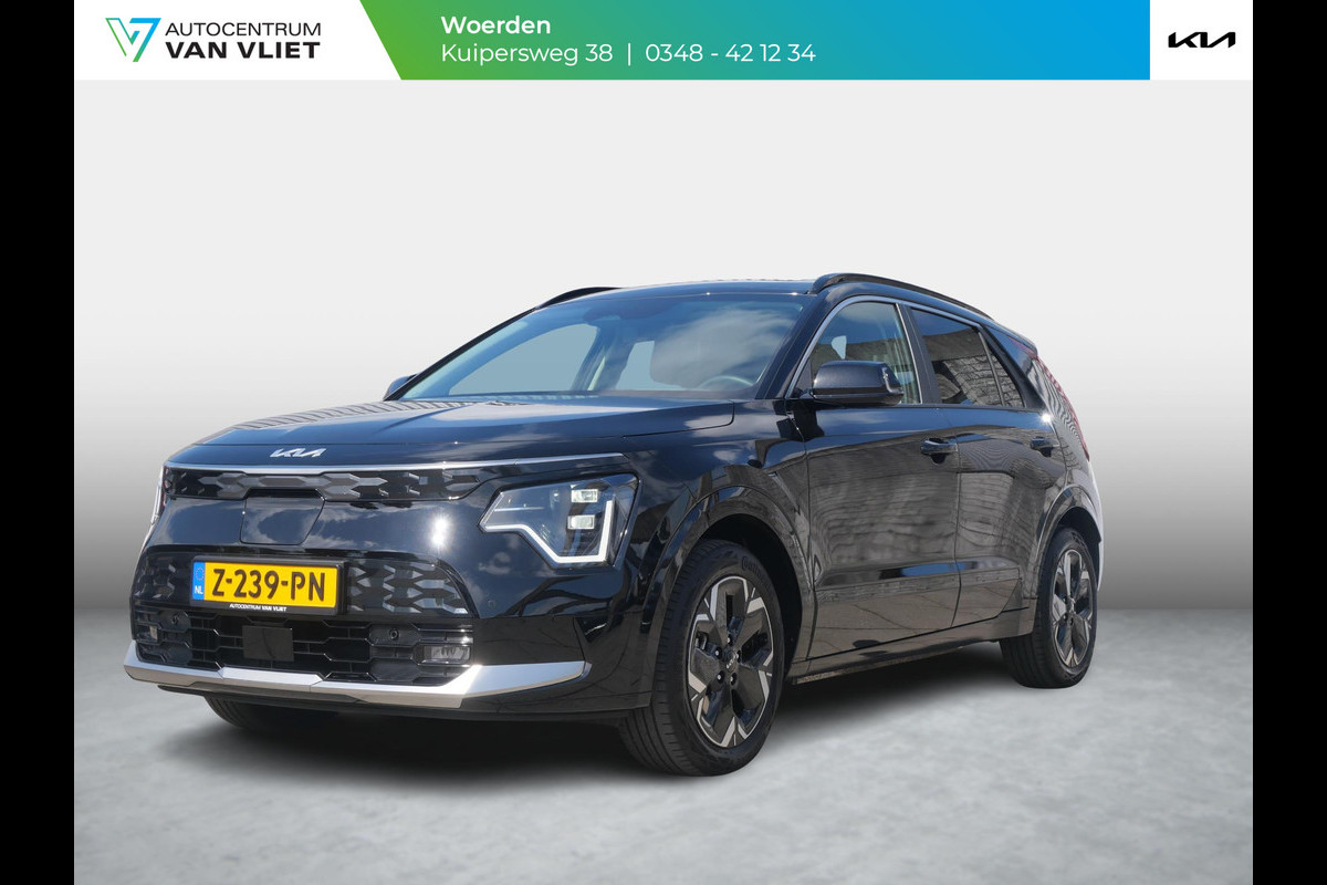 Kia Niro EV DynamicPlusLine 64.8 kWh Stoel stuur verwarming l Schuifkantel dak l Elektrische achterklep |