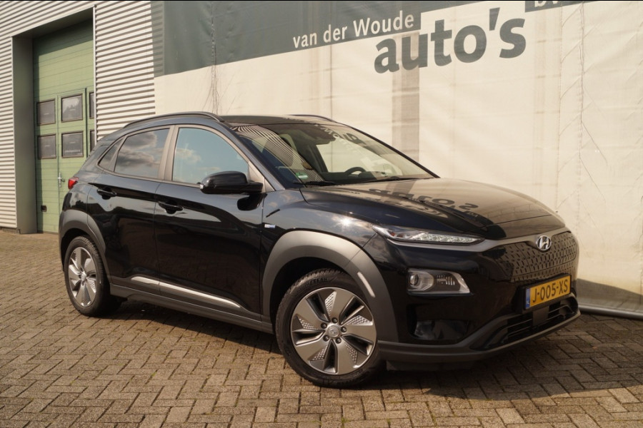 Hyundai Kona EV Premium 64kWh -LEER-ECC-NAVI-CAM-PDC-