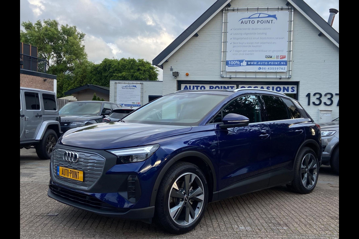 Audi Q4 e-tron 35 NIEUWSTAAT! 9900KM/NAV/CRUISE/CAMERA/VIRTUAL Audi Q4 e-tron 35 NIEUWSTAAT! 9900KM/NAV/CRUISE/CAMERA/VIRTUAL