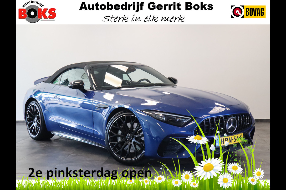 Mercedes-Benz SL-Klasse Roadster AMG 43 Burmester Sfeerverlichting Head-Up Sport Uitlaat 381PK !! 2e Pinksterdag zijn wij geopend van 12.00 tot 17.00u !! Mercedes-Benz SL-Klasse Roadster AMG 43 Burmester Sfeerverlichting Head-Up Sport Uitlaat 381PK !! 2e Pinksterdag zijn wij geopend van 12.00 tot 17.00u !!