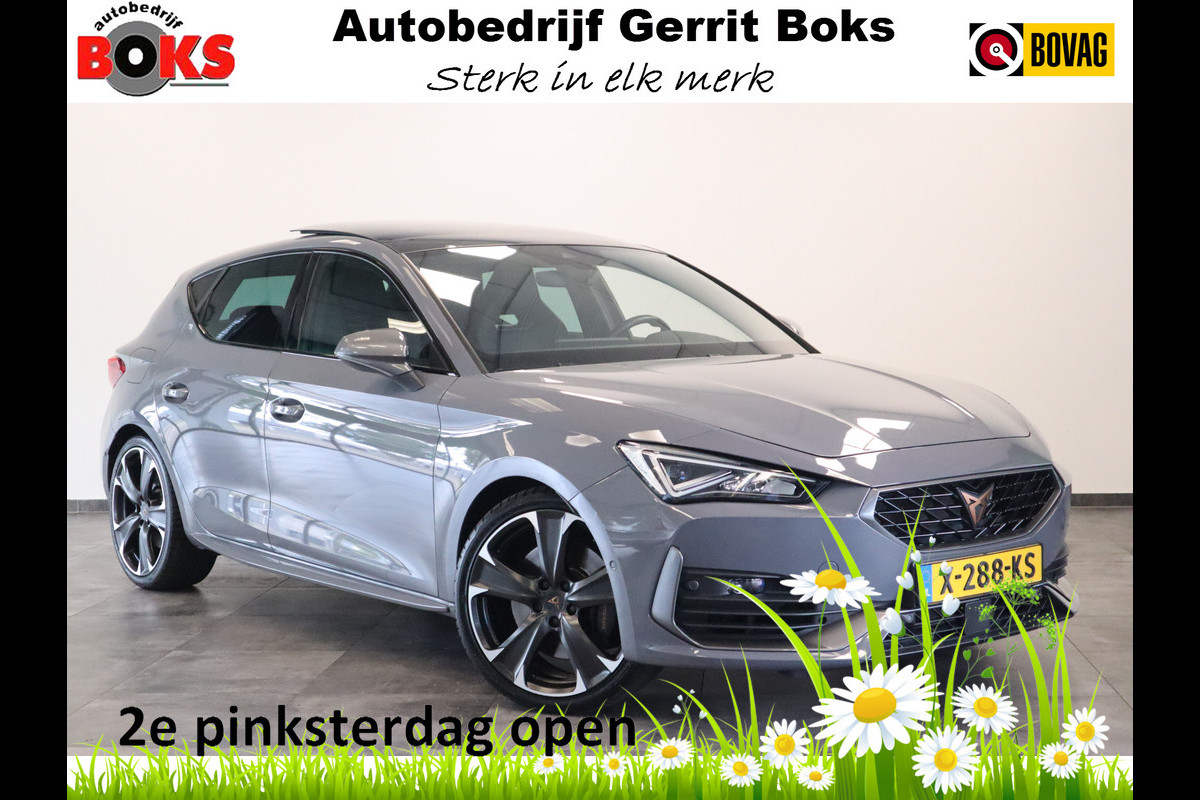 CUPRA Leon 2.0 TSI VZ Performance 300PK Panoramadak Navigatie Apple-CarPlay 19'lmv VCP PDC Beats Audio !! 2e Pinksterdag zijn wij geopend van 12.00 tot 17.00u !! CUPRA Leon 2.0 TSI VZ Performance 300PK Panoramadak Navigatie Apple-CarPlay 19'lmv VCP PDC Beats Audio !! 2e Pinksterdag zijn wij geopend van 12.00 tot 17.00u !!