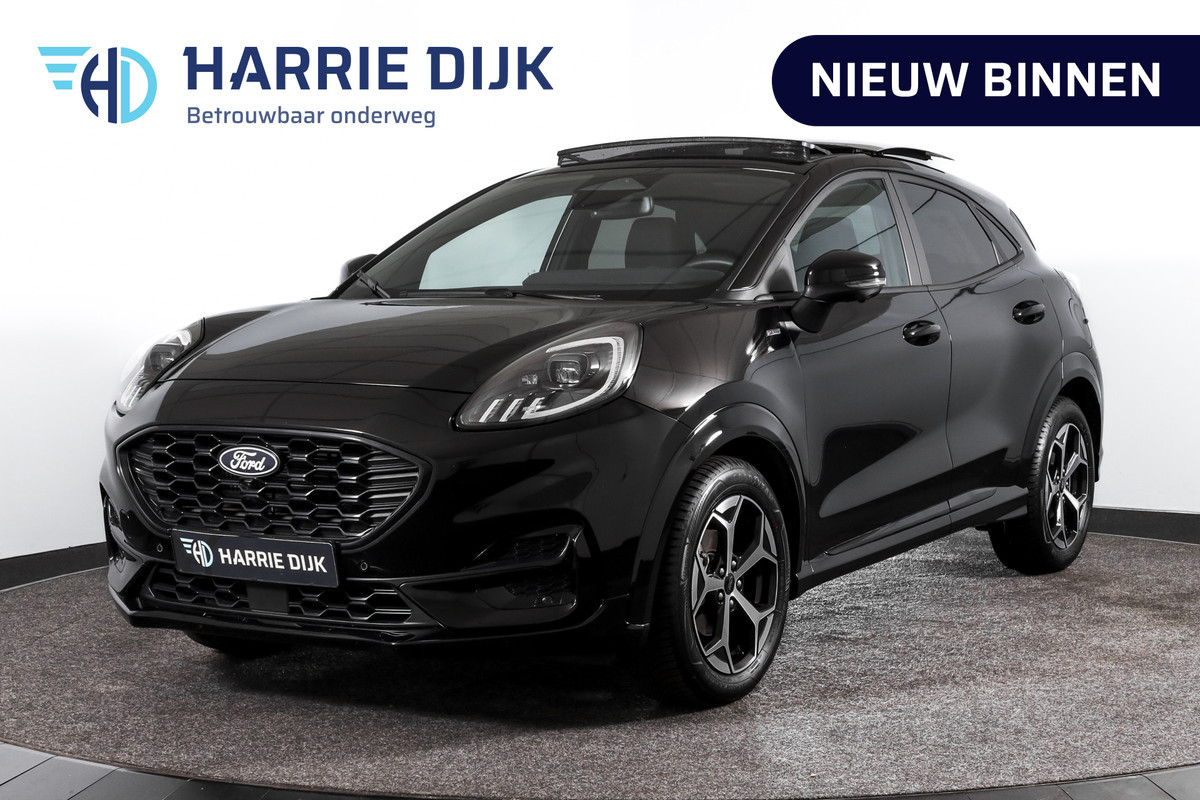 Ford Puma 1.0 EcoBoost 125 PK Hybrid ST-Line - Automaat (Nieuw model) | S/K-Panodak | Afn. Trekhaak | Dig. Cockpit | Adapt. Cruise | Winterpakket | 360 Camera | NAV+App. connect | ECC | Elek. Klep | LM 17" | 7511 Ford Puma 1.0 EcoBoost 125 PK Hybrid ST-Line - Automaat (Nieuw model) | S/K-Panodak | Afn. Trekhaak | Dig. Cockpit | Adapt. Cruise | Winterpakket | 360 Camera | NAV+App. connect | ECC | Elek. Klep | LM 17" | 7511