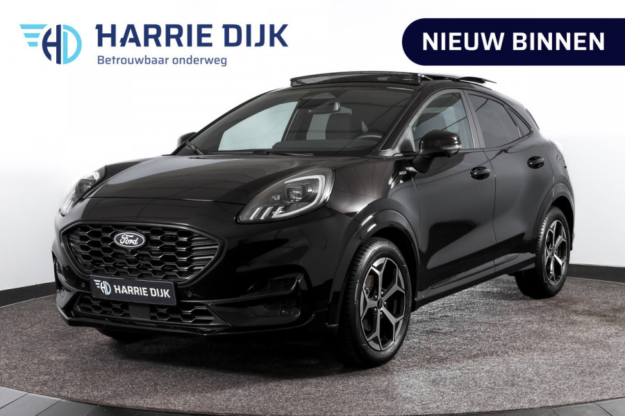 Ford Puma 1.0 EcoBoost 125 PK Hybrid ST-Line - Automaat (Nieuw model) | S/K-Panodak | Afn. Trekhaak | Dig. Cockpit | Adapt. Cruise | Winterpakket | 360 Camera | NAV+App. connect | ECC | Elek. Klep | LM 17" | 7511