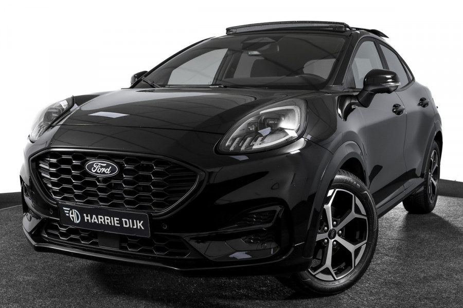 Ford Puma 1.0 EcoBoost 125 PK Hybrid ST-Line - Automaat (Nieuw model) | S/K-Panodak | Afn. Trekhaak | Dig. Cockpit | Adapt. Cruise | Winterpakket | 360 Camera | NAV+App. connect | ECC | Elek. Klep | LM 17" | 7511