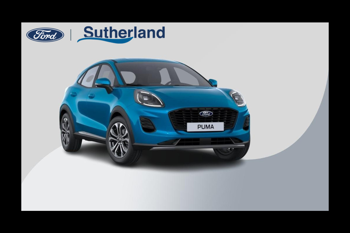 Ford Puma 1.0 EcoBoost Hybrid Titanium 125pk | Winter Pack | Comfort Pack | Driver Assistance Pack | All Weather banden Ford Puma 1.0 EcoBoost Hybrid Titanium 125pk | Winter Pack | Comfort Pack | Driver Assistance Pack | All Weather banden