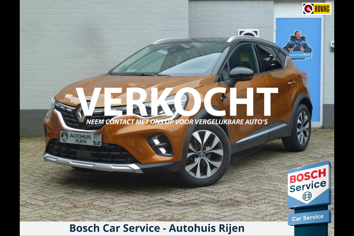Renault Captur 1.6 E-Tech Plug-in Hybrid 160 Edition One|Groot-Navi|Camera|Stoelverwarming|Lane-Assist|Keyless-Entry Renault Captur 1.6 E-Tech Plug-in Hybrid 160 Edition One|Groot-Navi|Camera|Stoelverwarming|Lane-Assist|Keyless-Entry