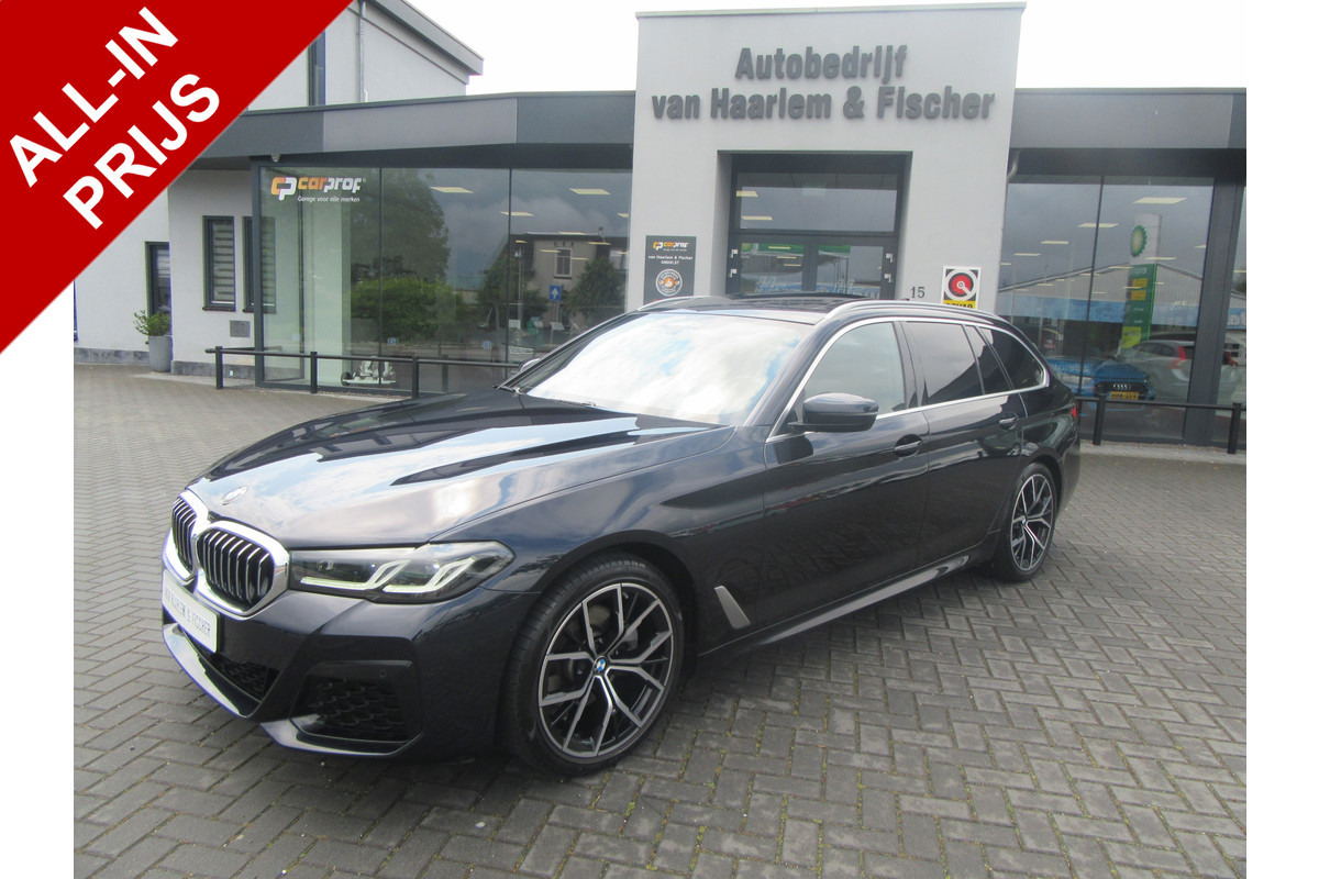 BMW 5 Serie Touring 520d M Sport Edition Plus Aut. Harman/Kardon, Panoramadak BMW 5 Serie Touring 520d M Sport Edition Plus Aut. Harman/Kardon, Panoramadak