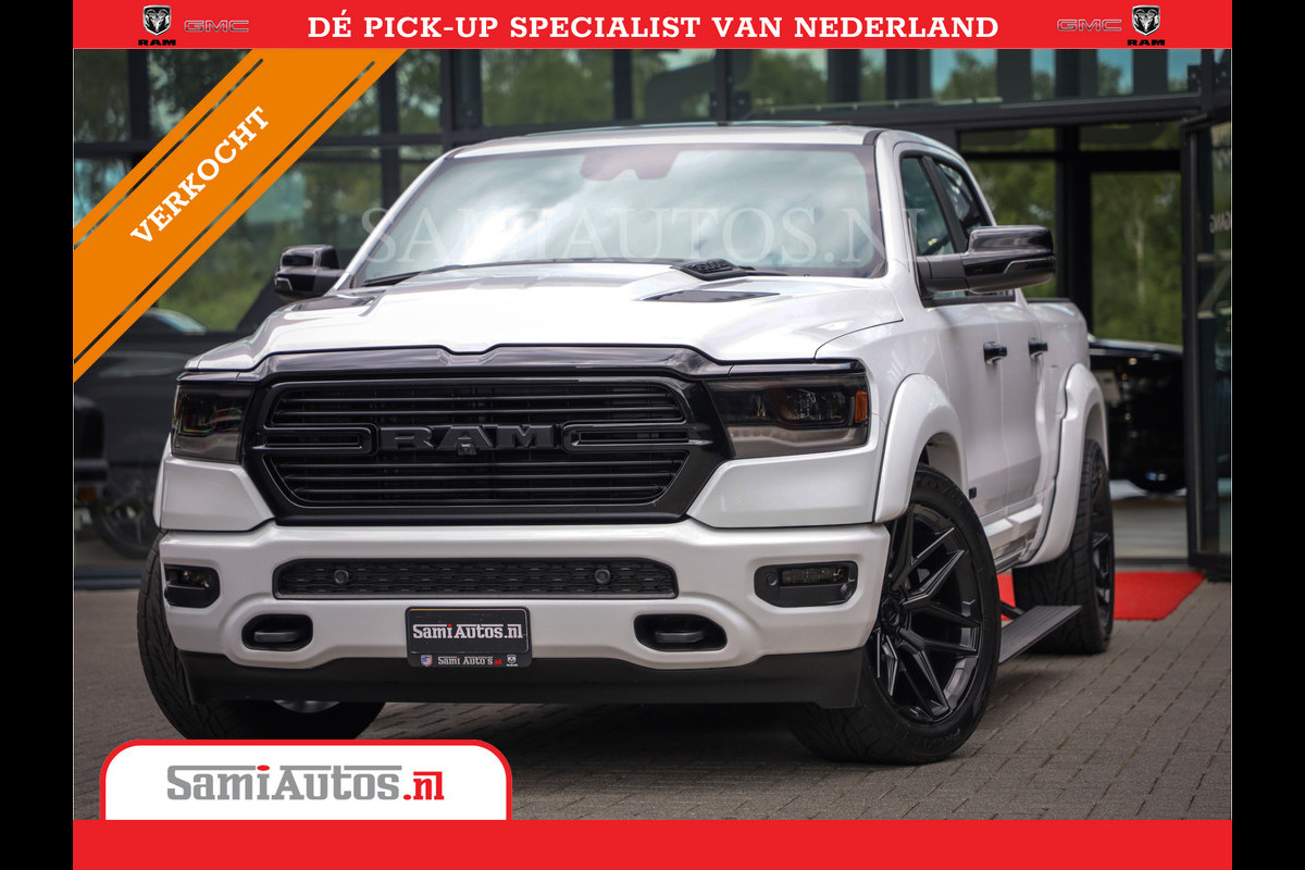 Dodge Ram 1500 Laramie Night | V8 5,7 402HP | Krachtige Hemi | Comfortabele Dubbele Cabine met Royale 5 Zitplaatsen | BPM vrij | Nu Leverbaar uit Voorraad | Voorraad Nr 2015 - 4725 Dodge Ram 1500 Laramie Night | V8 5,7 402HP | Krachtige Hemi | Comfortabele Dubbele Cabine met Royale 5 Zitplaatsen | BPM vrij | Nu Leverbaar uit Voorraad | Voorraad Nr 2015 - 4725