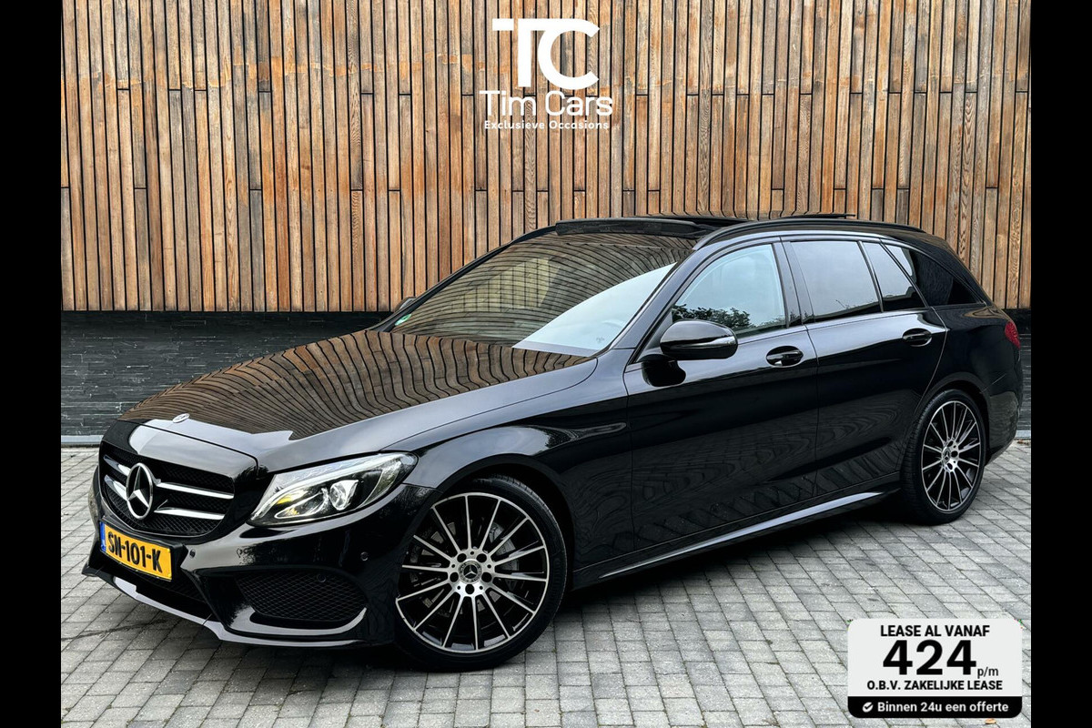 Mercedes-Benz C-Klasse Estate 180 AMG-line Automaat | Panoramadak | Lederen bekleding | Stoelverwarming | Burmester Audio | Achteruitrijcamera | LED ve Mercedes-Benz C-Klasse Estate 180 AMG-line Automaat | Panoramadak | Lederen bekleding | Stoelverwarming | Burmester Audio | Achteruitrijcamera | LED ve