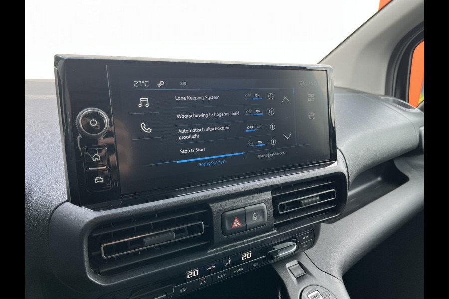 Peugeot Partner 1.5 BlueHDi 130 EAT8 EURO6 | BPM vrij | Zeer compleet
