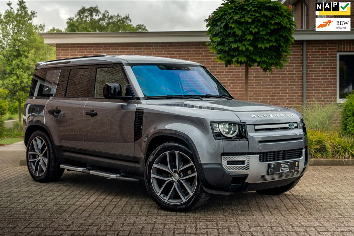 Land Rover Defender 110 2.0 D240 110 240 PK INCL BTW Luchtvering 360 Camera Meridian LED 22''