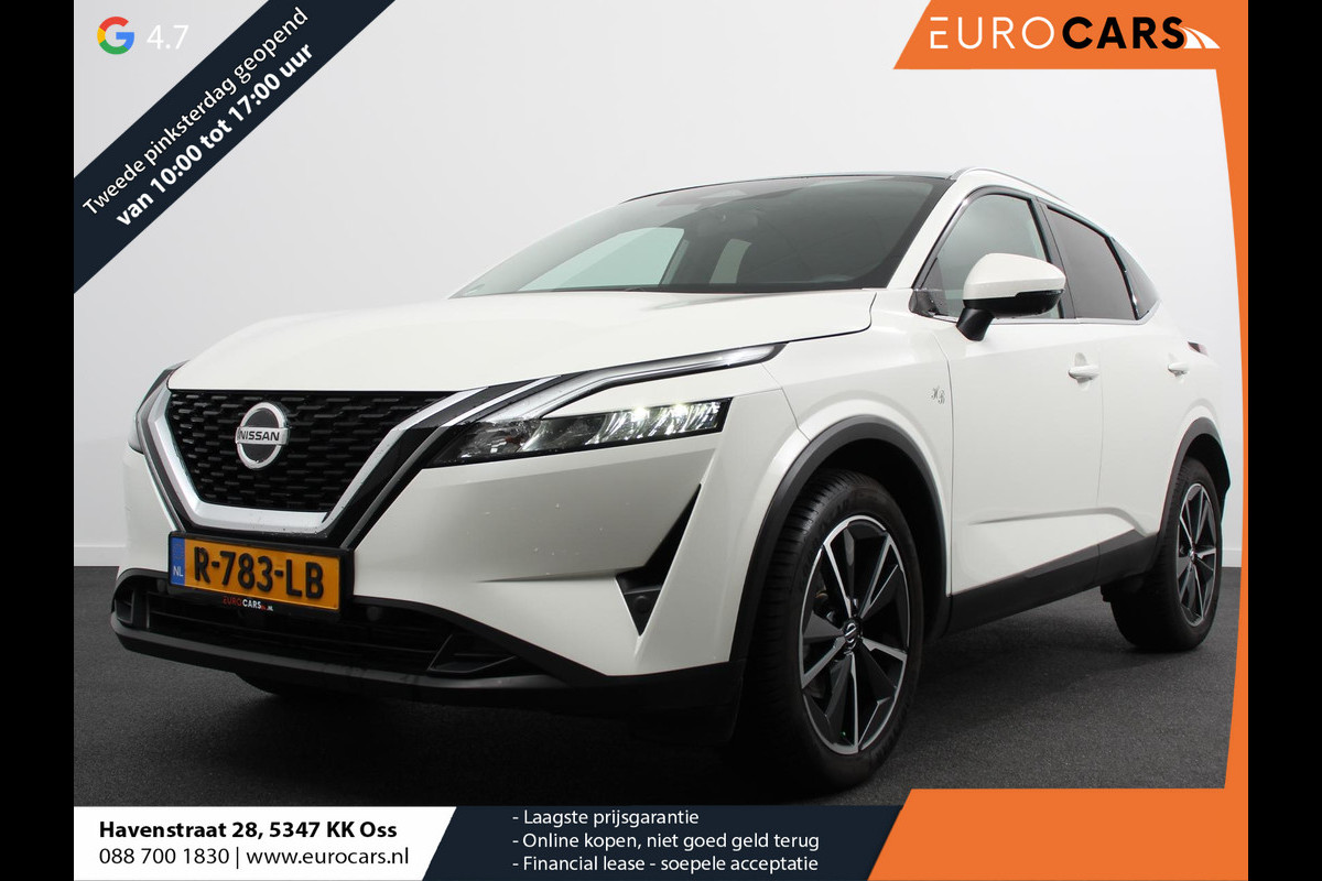 Nissan QASHQAI 1.3 MHEV Design Acenta Panorama dak Climate control Adaptive cruise control LED Parkeersensoren Achteruitrijcamera Apple Carplay/ Android Auto Nissan QASHQAI 1.3 MHEV Design Acenta Panorama dak Climate control Adaptive cruise control LED Parkeersensoren Achteruitrijcamera Apple Carplay/ Android Auto
