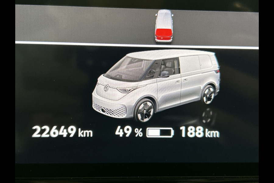 Volkswagen ID. Buzz Cargo 77 kWh | 3 zits! | Achterdeuren | Cruise Control | Parkeersensoren achter