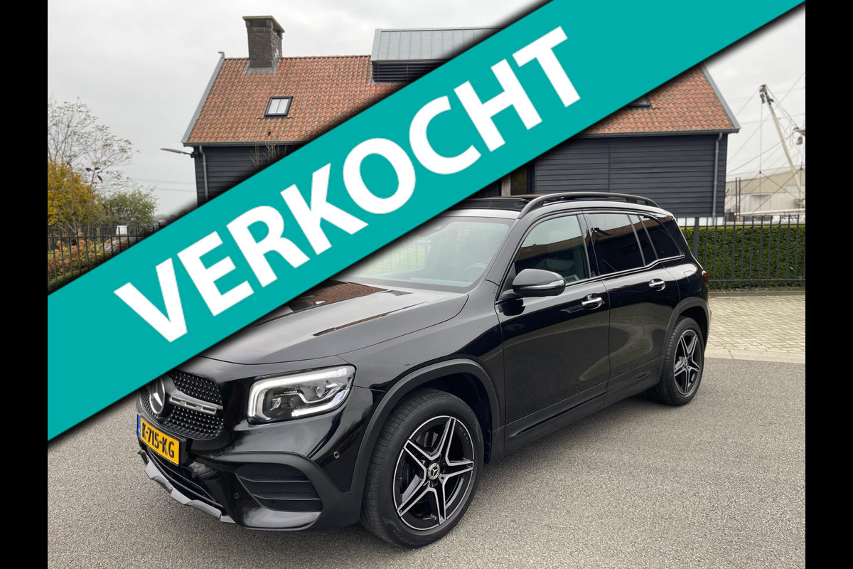 Mercedes-Benz Glb 200 AMG Line Night pakket Panoramadak AchteruirijCamera Mercedes-Benz Glb 200 AMG Line Night pakket Panoramadak AchteruirijCamera