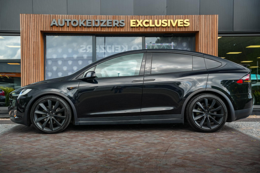 Tesla Model X 100D 6p. Autopilot Leer Alcantara Carbon Camera Trekhaak 22”LM