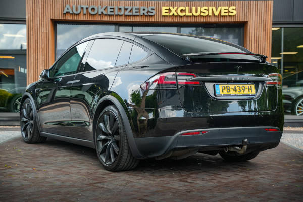 Tesla Model X 100D 6p. Autopilot Leer Alcantara Carbon Camera Trekhaak 22”LM