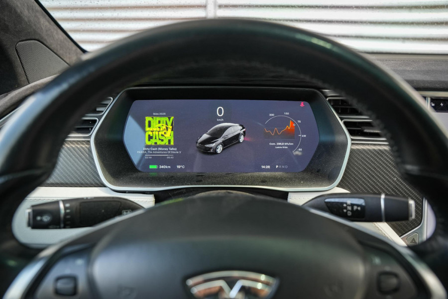 Tesla Model X 100D 6p. Autopilot Leer Alcantara Carbon Camera Trekhaak 22”LM