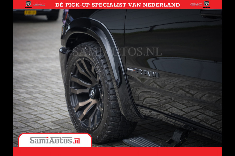 Dodge Ram COBRA EDITION | All-In Prijs | 1500 Limited Night High Output 540HP 706Nm | Massage + Full Option | De Meest Luxe en Volle Pick- Comfortabele Dubbele Cabine met Royale 5 Zitplaatsen | BPM vrij | Nu Leverbaar uit Voorraad | Voorraad Nr 2335 - 5153 |