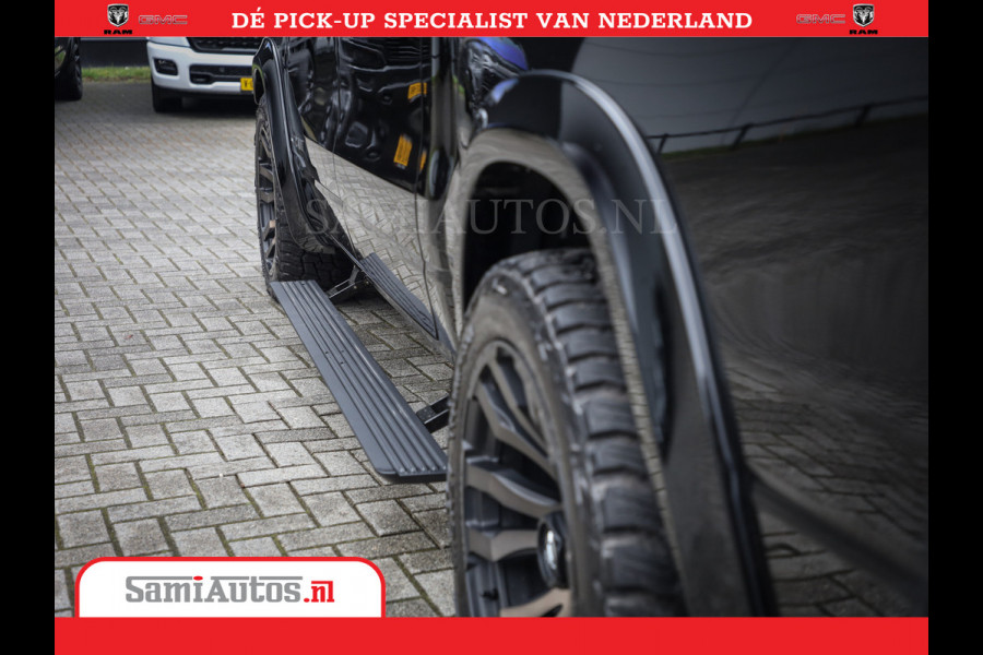 Dodge Ram COBRA EDITION | All-In Prijs | 1500 Limited Night High Output 540HP 706Nm | Massage + Full Option | De Meest Luxe en Volle Pick- Comfortabele Dubbele Cabine met Royale 5 Zitplaatsen | BPM vrij | Nu Leverbaar uit Voorraad | Voorraad Nr 2335 - 5153 |