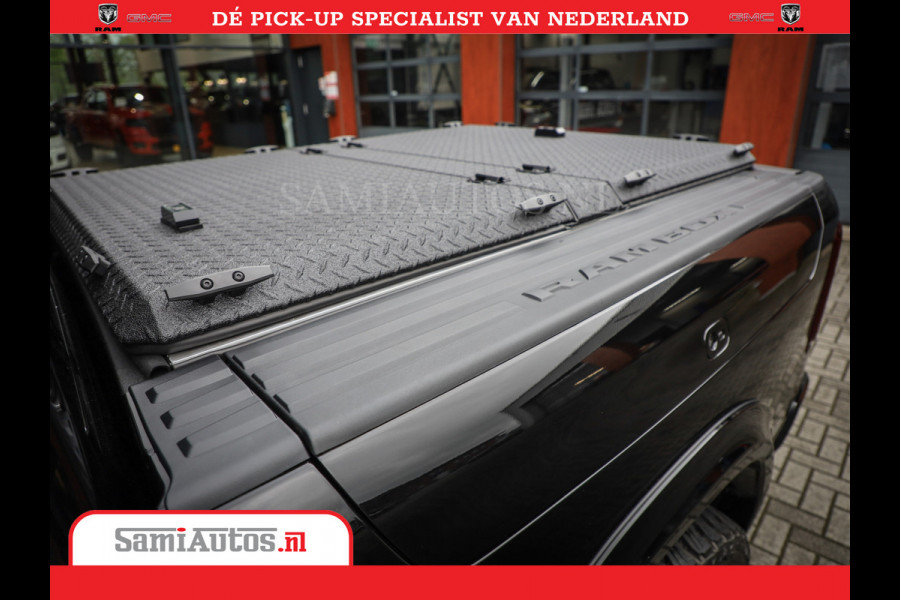 Dodge Ram COBRA EDITION | All-In Prijs | 1500 Limited Night High Output 540HP 706Nm | Massage + Full Option | De Meest Luxe en Volle Pick- Comfortabele Dubbele Cabine met Royale 5 Zitplaatsen | BPM vrij | Nu Leverbaar uit Voorraad | Voorraad Nr 2335 - 5153 |