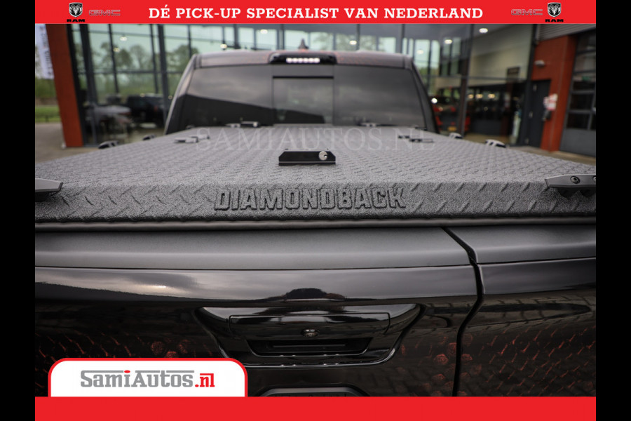 Dodge Ram COBRA EDITION | All-In Prijs | 1500 Limited Night High Output 540HP 706Nm | Massage + Full Option | De Meest Luxe en Volle Pick- Comfortabele Dubbele Cabine met Royale 5 Zitplaatsen | BPM vrij | Nu Leverbaar uit Voorraad | Voorraad Nr 2335 - 5153 |