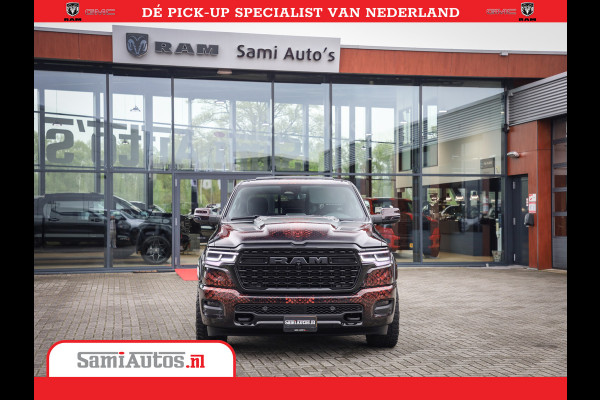 Dodge Ram COBRA EDITION | All-In Prijs | 1500 Limited Night High Output 540HP 706Nm | Massage + Full Option | De Meest Luxe en Volle Pick- Comfortabele Dubbele Cabine met Royale 5 Zitplaatsen | BPM vrij | Nu Leverbaar uit Voorraad | Voorraad Nr 2335 - 5153 |