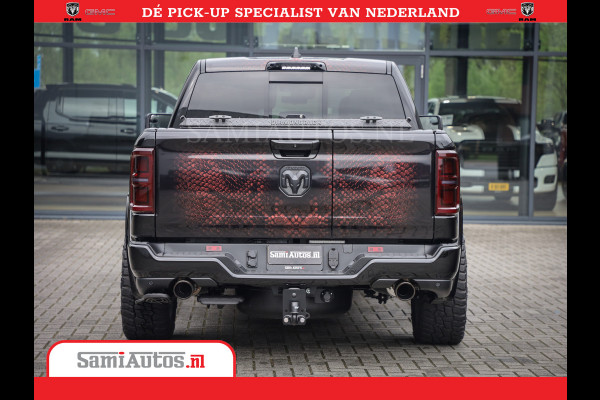 Dodge Ram COBRA EDITION | All-In Prijs | 1500 Limited Night High Output 540HP 706Nm | Massage + Full Option | De Meest Luxe en Volle Pick- Comfortabele Dubbele Cabine met Royale 5 Zitplaatsen | BPM vrij | Nu Leverbaar uit Voorraad | Voorraad Nr 2335 - 5153 |