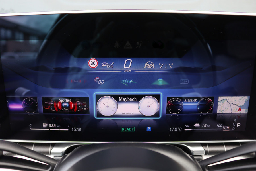 Mercedes-Benz S-Klasse 580 e 4MATIC Maybach Aut9 | 'Night Series' | High End interieurpakket | Luchtvering | Burmester 4D-sound | Vlakkenverwarming | Kuitmassage | Chauffeurspakket | Klaptafels Achter | Entertainment Achter | Panoramadak |