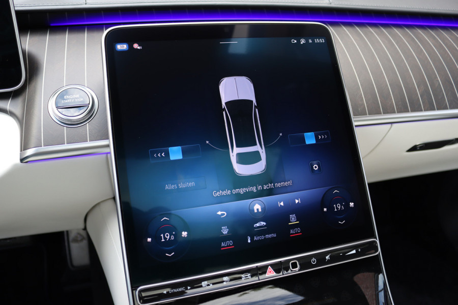 Mercedes-Benz S-Klasse 580 e 4MATIC Maybach Aut9 | 'Night Series' | High End interieurpakket | Luchtvering | Burmester 4D-sound | Vlakkenverwarming | Kuitmassage | Chauffeurspakket | Klaptafels Achter | Entertainment Achter | Panoramadak |