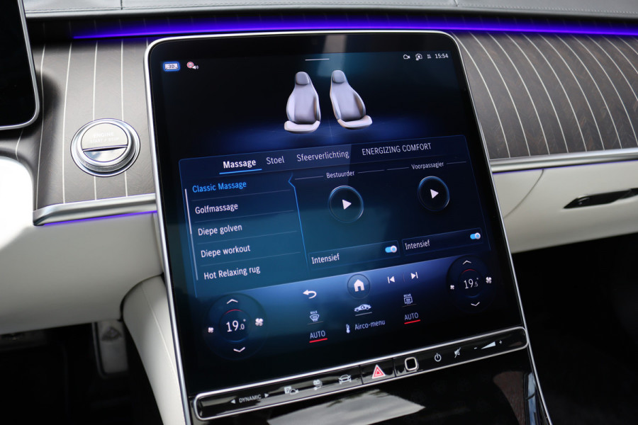 Mercedes-Benz S-Klasse 580 e 4MATIC Maybach Aut9 | 'Night Series' | High End interieurpakket | Luchtvering | Burmester 4D-sound | Vlakkenverwarming | Kuitmassage | Chauffeurspakket | Klaptafels Achter | Entertainment Achter | Panoramadak |