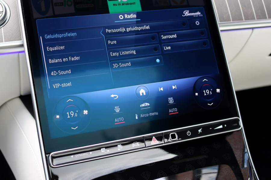Mercedes-Benz S-Klasse 580 e 4MATIC Maybach Aut9 | 'Night Series' | High End interieurpakket | Luchtvering | Burmester 4D-sound | Vlakkenverwarming | Kuitmassage | Chauffeurspakket | Klaptafels Achter | Entertainment Achter | Panoramadak |
