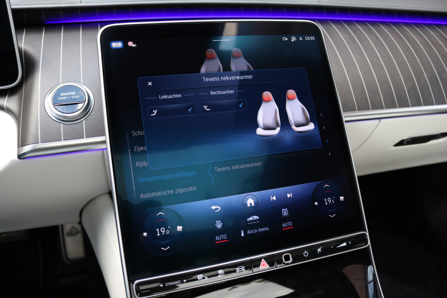 Mercedes-Benz S-Klasse 580 e 4MATIC Maybach Aut9 | 'Night Series' | High End interieurpakket | Luchtvering | Burmester 4D-sound | Vlakkenverwarming | Kuitmassage | Chauffeurspakket | Klaptafels Achter | Entertainment Achter | Panoramadak |