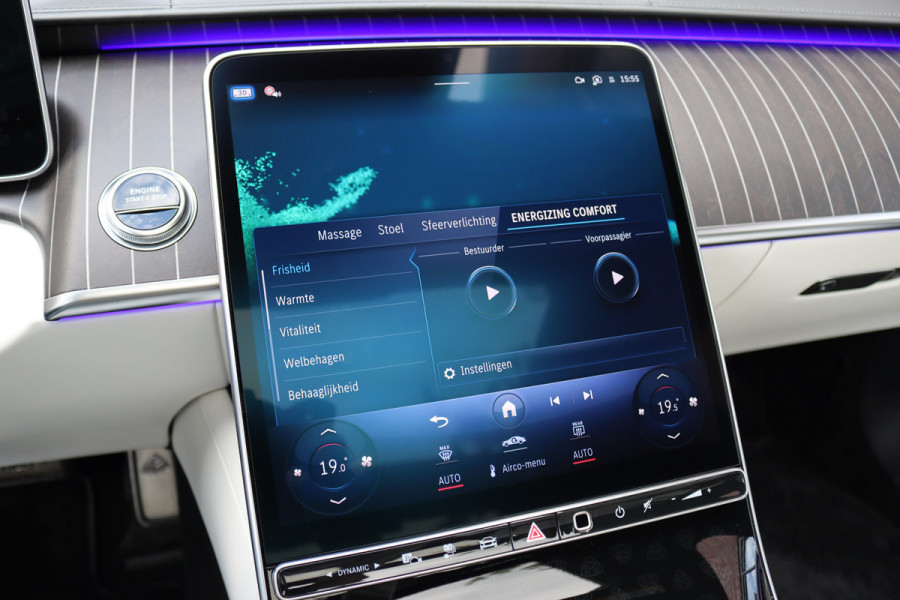 Mercedes-Benz S-Klasse 580 e 4MATIC Maybach Aut9 | 'Night Series' | High End interieurpakket | Luchtvering | Burmester 4D-sound | Vlakkenverwarming | Kuitmassage | Chauffeurspakket | Klaptafels Achter | Entertainment Achter | Panoramadak |
