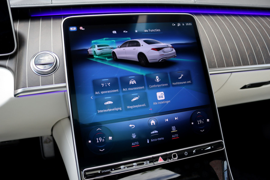 Mercedes-Benz S-Klasse 580 e 4MATIC Maybach Aut9 | 'Night Series' | High End interieurpakket | Luchtvering | Burmester 4D-sound | Vlakkenverwarming | Kuitmassage | Chauffeurspakket | Klaptafels Achter | Entertainment Achter | Panoramadak |