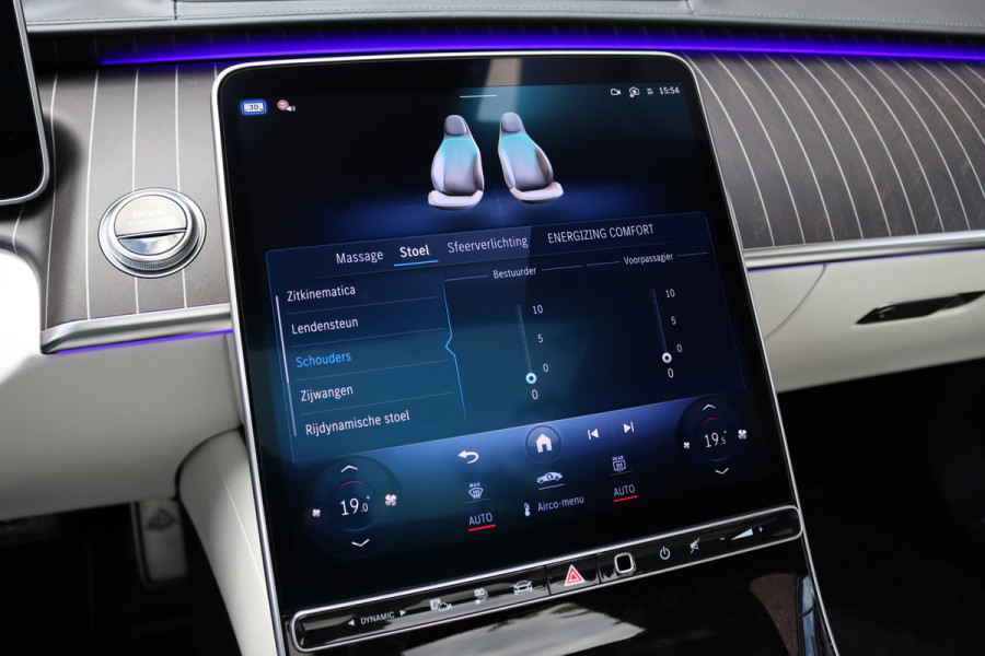 Mercedes-Benz S-Klasse 580 e 4MATIC Maybach Aut9 | 'Night Series' | High End interieurpakket | Luchtvering | Burmester 4D-sound | Vlakkenverwarming | Kuitmassage | Chauffeurspakket | Klaptafels Achter | Entertainment Achter | Panoramadak |