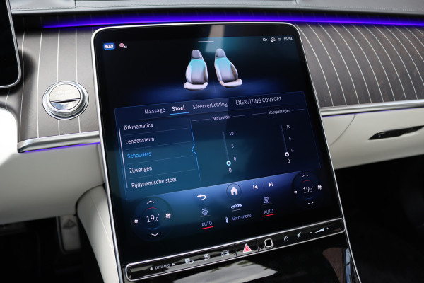 Mercedes-Benz S-Klasse 580 e 4MATIC Maybach Aut9 | 'Night Series' | High End interieurpakket | Luchtvering | Burmester 4D-sound | Vlakkenverwarming | Kuitmassage | Chauffeurspakket | Klaptafels Achter | Entertainment Achter | Panoramadak |