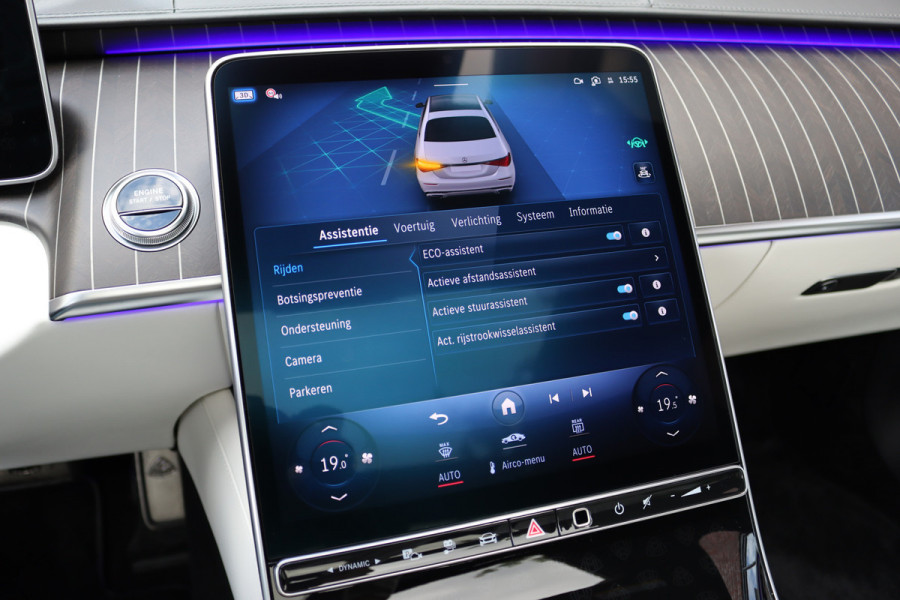 Mercedes-Benz S-Klasse 580 e 4MATIC Maybach Aut9 | 'Night Series' | High End interieurpakket | Luchtvering | Burmester 4D-sound | Vlakkenverwarming | Kuitmassage | Chauffeurspakket | Klaptafels Achter | Entertainment Achter | Panoramadak |