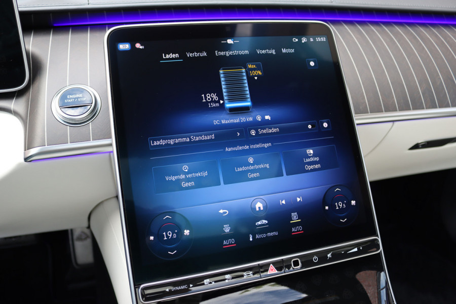 Mercedes-Benz S-Klasse 580 e 4MATIC Maybach Aut9 | 'Night Series' | High End interieurpakket | Luchtvering | Burmester 4D-sound | Vlakkenverwarming | Kuitmassage | Chauffeurspakket | Klaptafels Achter | Entertainment Achter | Panoramadak |