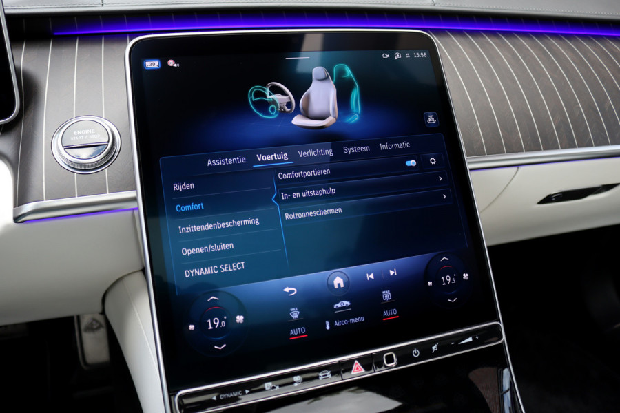 Mercedes-Benz S-Klasse 580 e 4MATIC Maybach Aut9 | 'Night Series' | High End interieurpakket | Luchtvering | Burmester 4D-sound | Vlakkenverwarming | Kuitmassage | Chauffeurspakket | Klaptafels Achter | Entertainment Achter | Panoramadak |