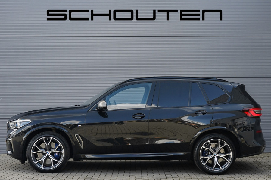 BMW X5 M50d M-Sport Laser Pano H/K Trekhaak Soft Close Massage
