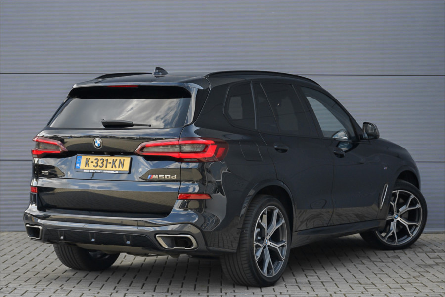BMW X5 M50d M-Sport Laser Pano H/K Trekhaak Soft Close Massage
