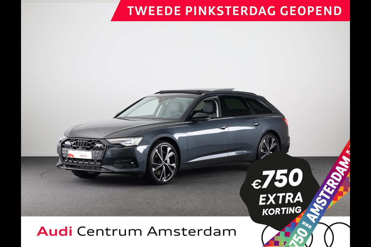 Audi A6 Avant 50 TFSI e quattro Advanced edition 299 pk S-tronic | Verlengde garantie | Navigatie | Panoramadak | Trekhaak | Matrix LED koplampen | Lichtmetalen velgen 21" | Audi A6 Avant 50 TFSI e quattro Advanced edition 299 pk S-tronic | Verlengde garantie | Navigatie | Panoramadak | Trekhaak | Matrix LED koplampen | Lichtmetalen velgen 21" |