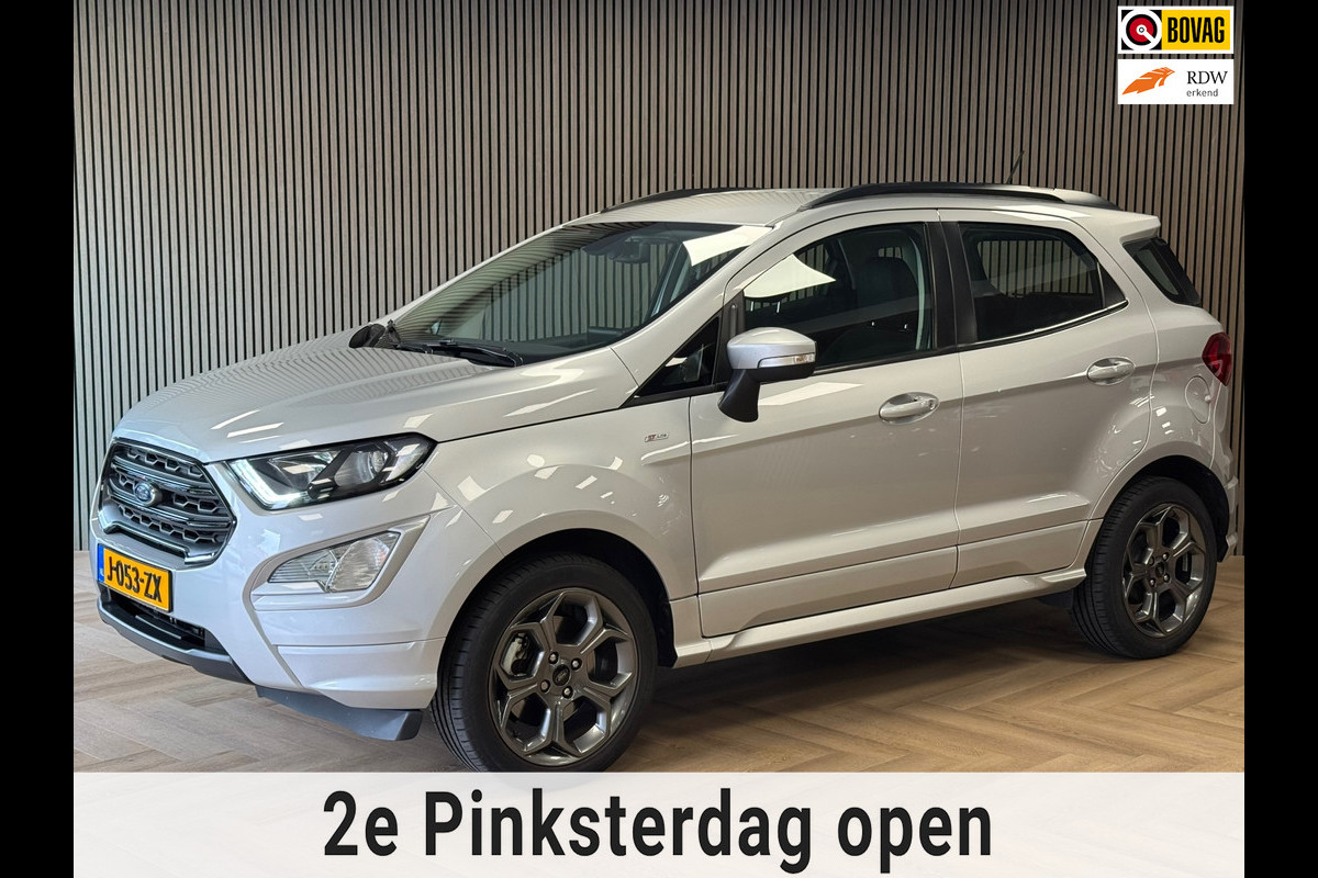 Ford EcoSport 1.0 EcoBoost ST-Line AIRCO TREKHAAK APPLE CARPLAY NAVIGATIE CRUISE KEYLESS-GO START/STOP Ford EcoSport 1.0 EcoBoost ST-Line AIRCO TREKHAAK APPLE CARPLAY NAVIGATIE CRUISE KEYLESS-GO START/STOP